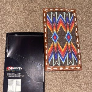 unisex Rodeo wallet/checkbook cover.